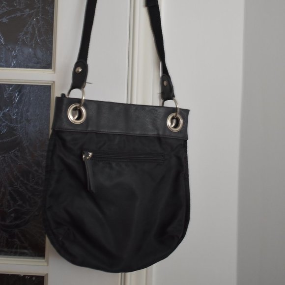 Black FRANCO SATRO Shoulder Bag/Handbag for Women with Adjustable Strap - Picture 4 of 4